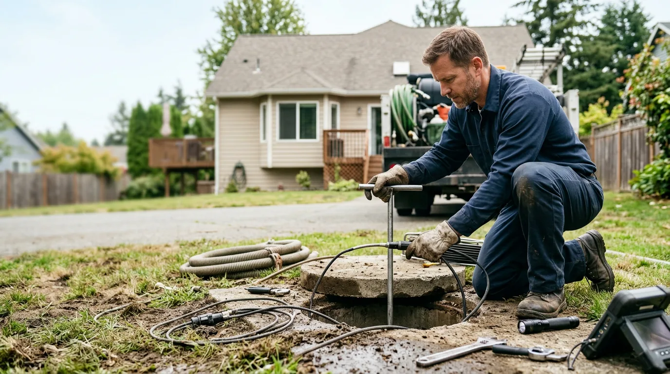 Septic Tank Pumping in East Orland, ME